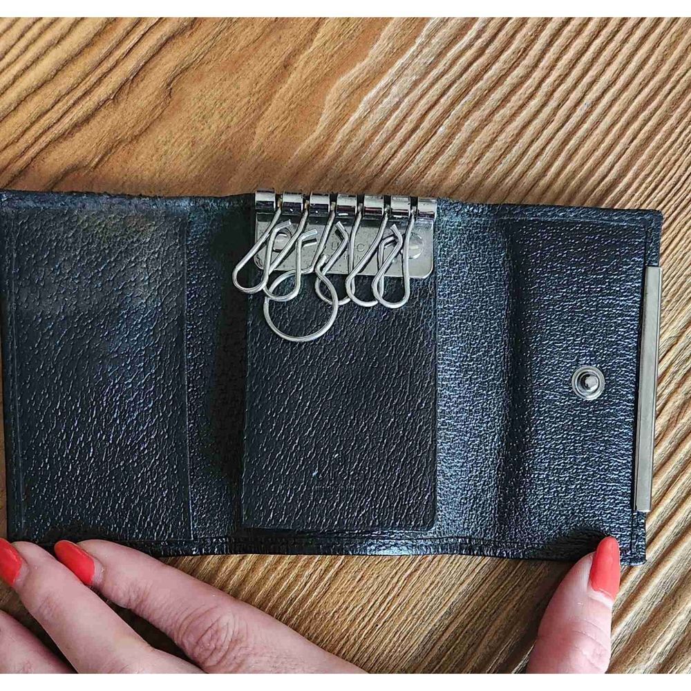 Gucci Gg Pattern Canvas Key Holder - image 5